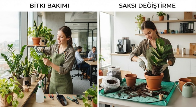 Ofis Bitki Bakımı İstanbul avrupa yakası anadolu yakası